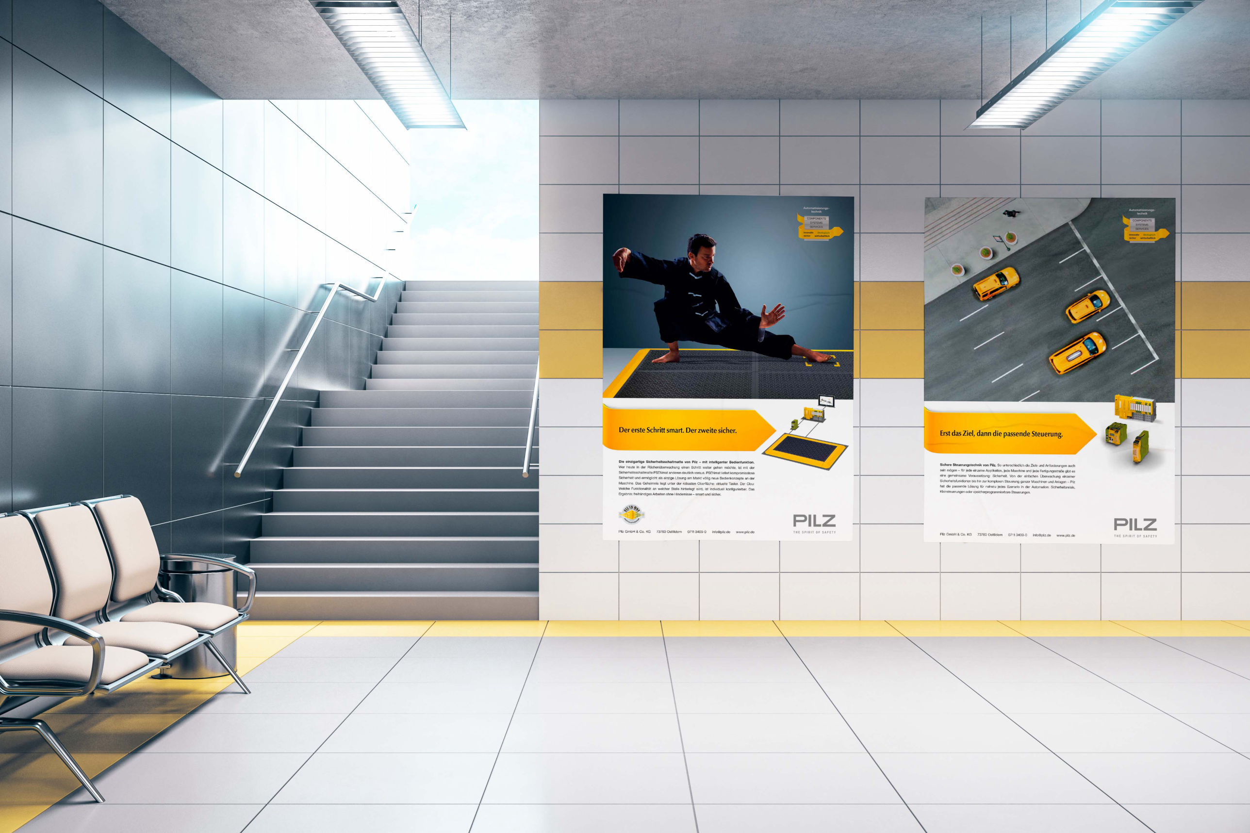 B2B Agentur Pilz Automation Key Visual